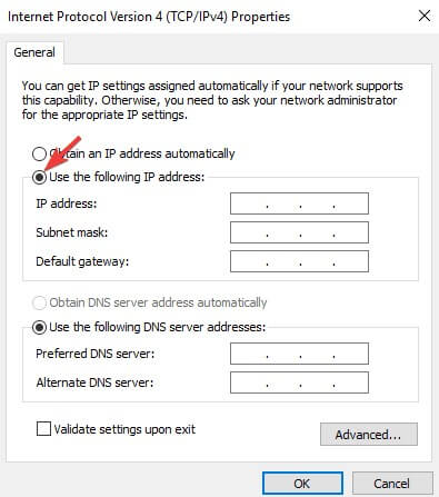 can't connect to DHCP server Xbox 