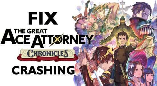 The Great Ace Attorney Chronicles crashing