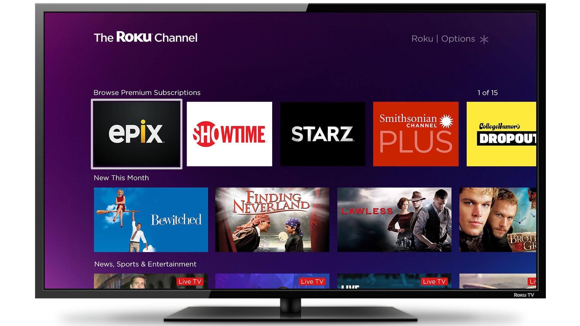 browser web per Roku