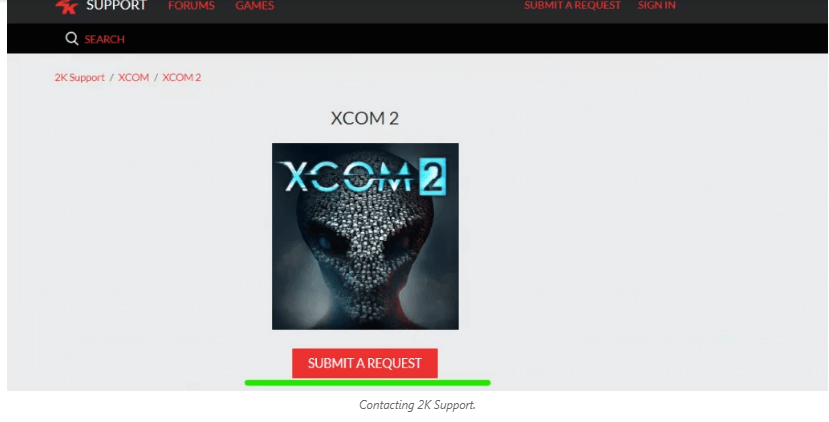 Contact Steam And 2K Support