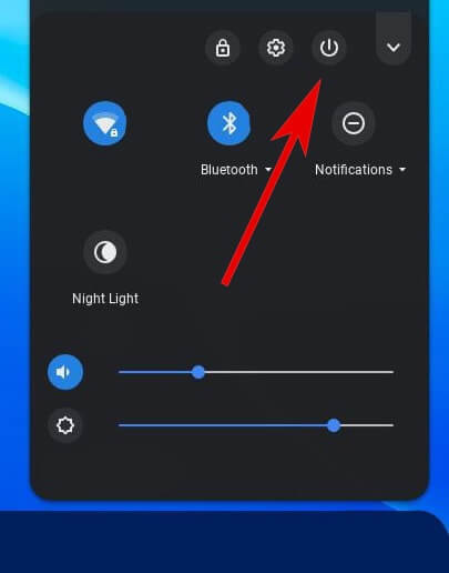 Restart Chromebook