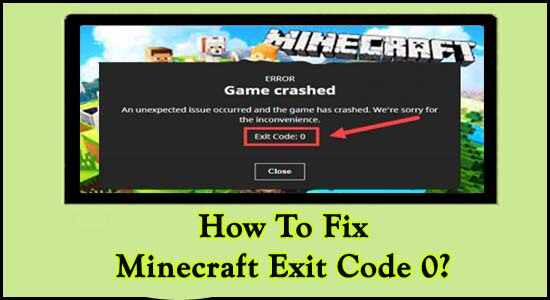 Minecraft Exit Code 0