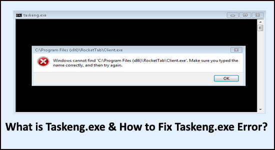 Taskeng.exe Errors