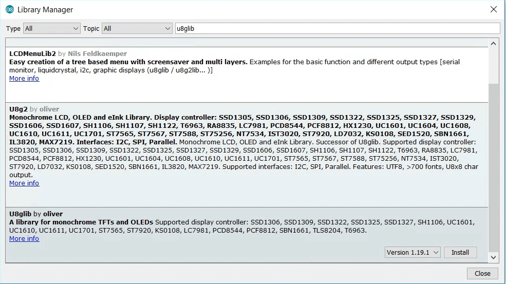 Install missing Arduboy libraries