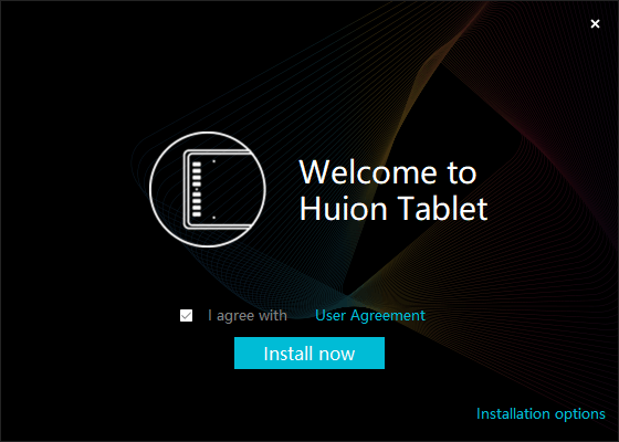 how to install Huion driver