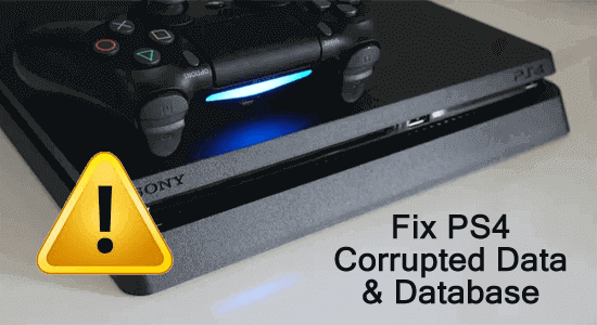 Fix PS4 Corrupted Data & Database Error