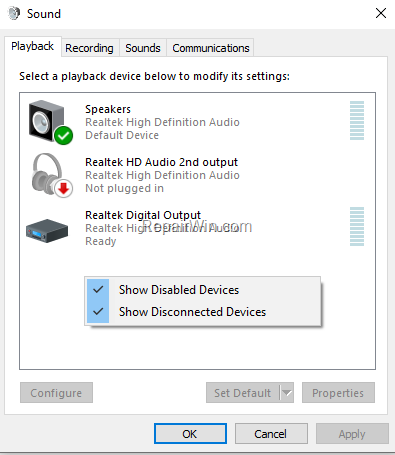 Playback devices