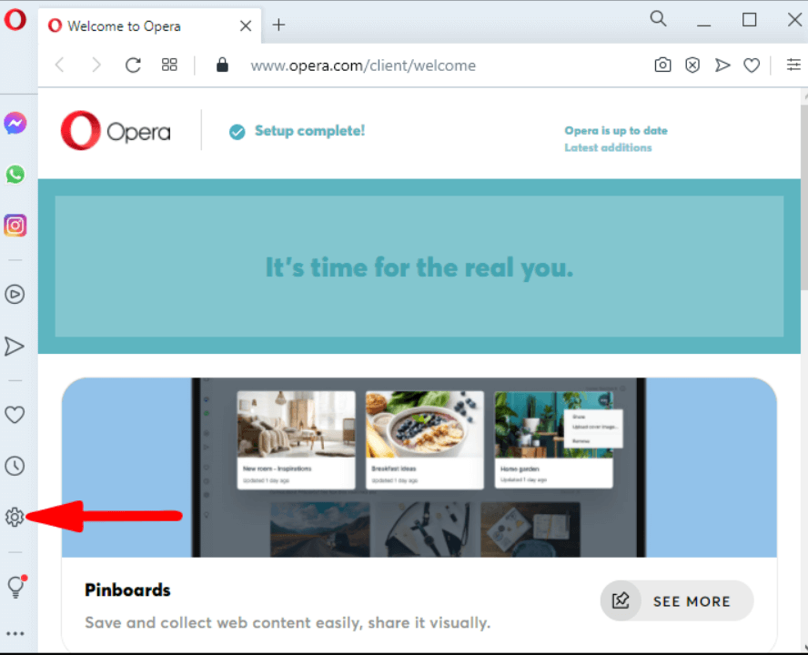 Browser storage. Нажала в Edge уменьшилось окно