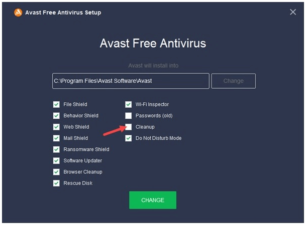 Avast Unreputable Browser Add-ons Detected