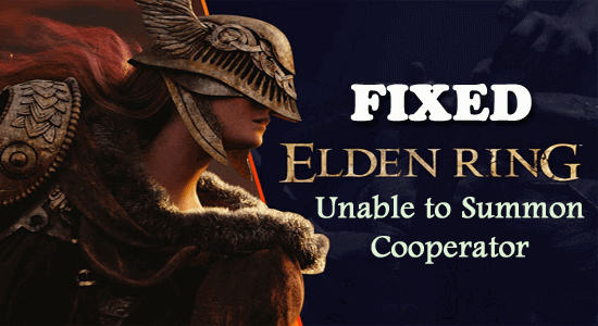 Elden Ring Unable to Summon Cooperator