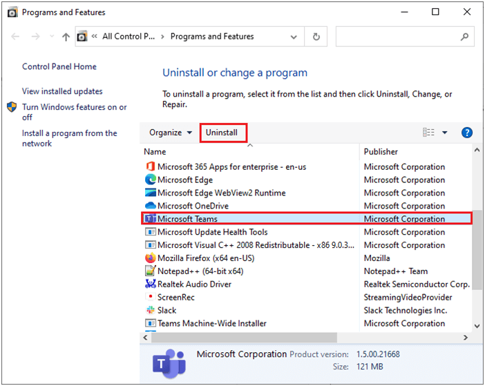 Microsoft Teams Keeps Reinstalling