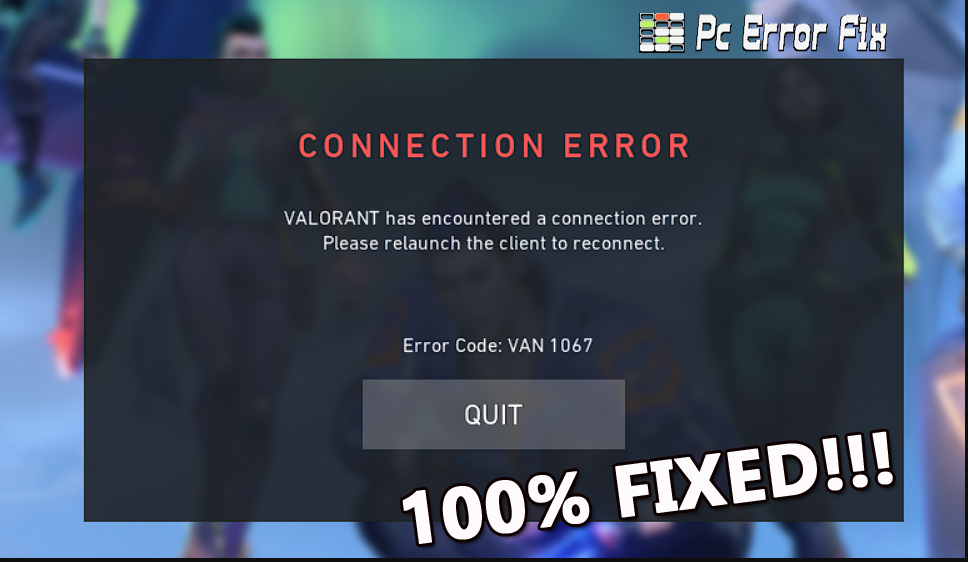 PC Error Fix