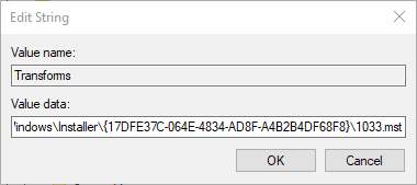 Error applying transforms, verify that the specified transforms paths are valid