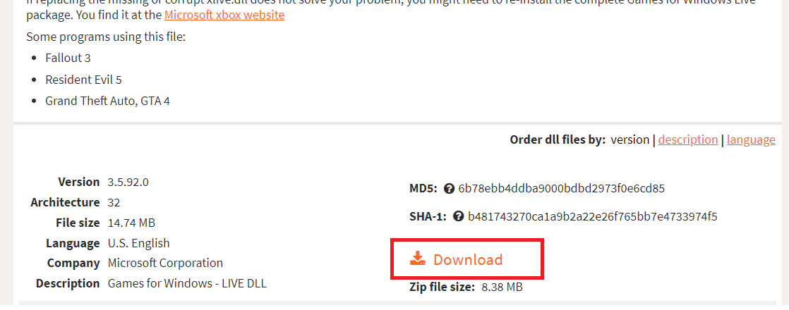 the ordinal 43 could not be located fallout 3