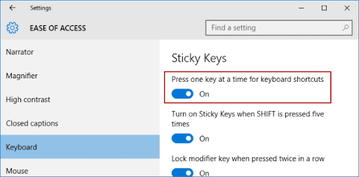 fix Keyboard Typing Without Pressing the Key