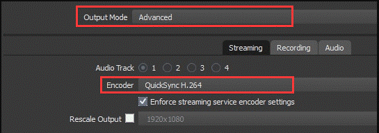 OBS Encoding Overloaded