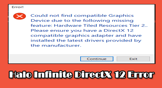 Halo Infinite DirectX 12 error