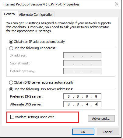 VirtWiFi Has No Internet Access