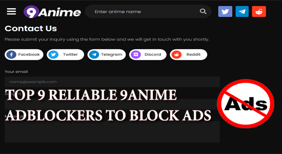 9anime AdBlockers to Block Ads