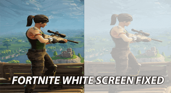 fortnite white screen fixed