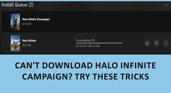 Can't Download Halo Infinite Campaign