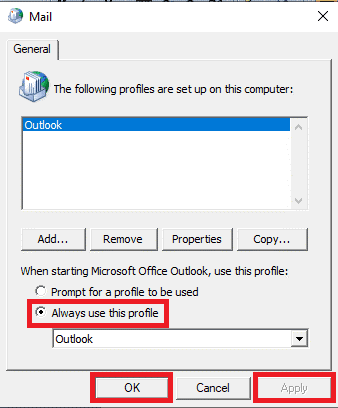 Outlook inbox view changed 