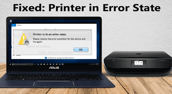 How to Fix Printer in Error State?